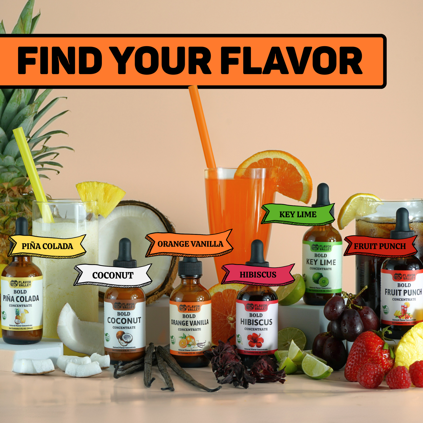 Orange Vanilla Flavor Concentrate