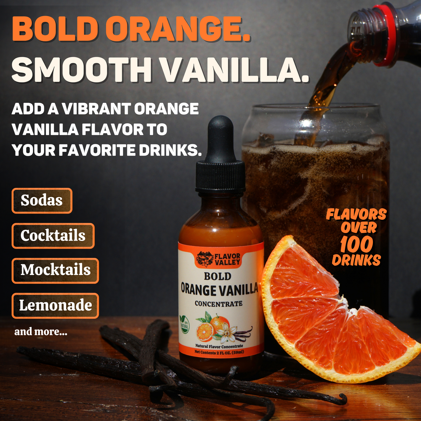 Orange Vanilla Flavor Concentrate
