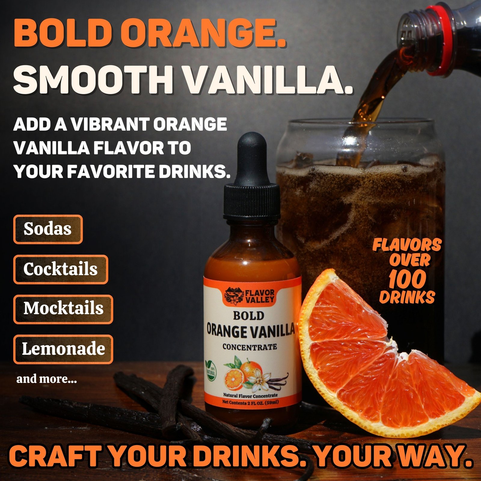 Orange Vanilla Flavor Concentrate - Image 2
